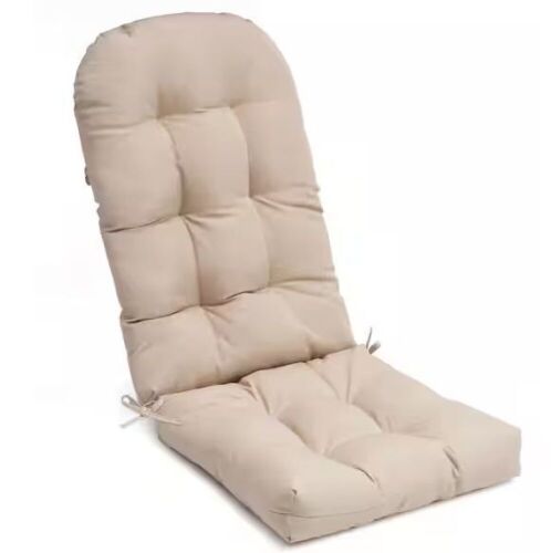 Beige Outdoor Adirondack Chair Cushion, 49.6 in. x 19.7 in.  - Lot 651