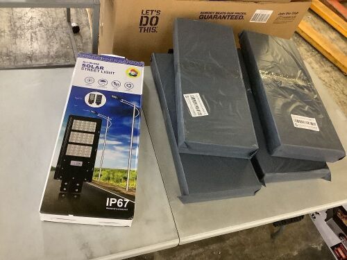 Lot of (5) Solar Street Light  - Lot 14