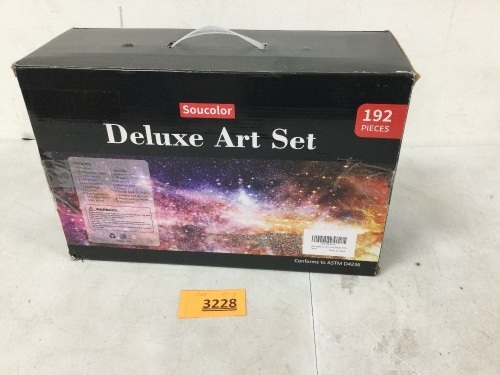 Soucolor Deluxe Art Set 192 pc - Lot 3228