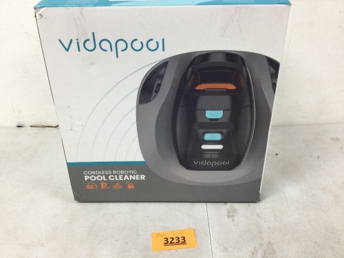 Vidapool Robotic Pool Cleaner - Lot 3233