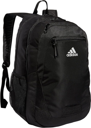 adidas Foundation 6 Backpack, Black/White, One Size - Lot 3268