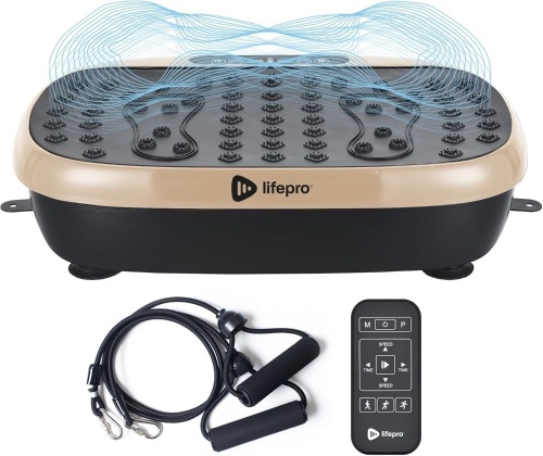Lifepro Compact Vibration Plate Exercise Machine - Lot 3329
