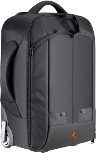 Wheeled Camera Backpack 2.0 with Telescoping Handle, Detachable Padded Compartments for SLR/DSLR Cameras, Tripod, Lens and Other Accessories - Lot 3346