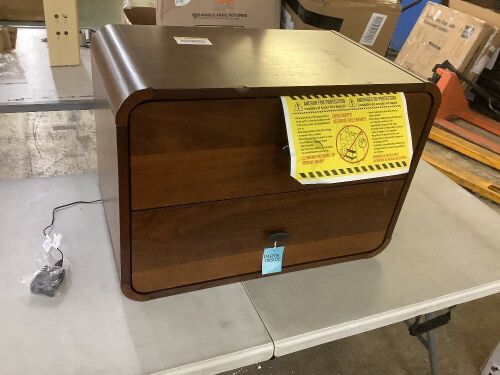 Coaster Robyn 2-drawer Nightstand Dark Walnut - Scratch/Dent - Lot 122