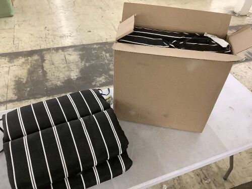Lot of (2) Outdoor Chair Cushion in Pursuit Shadow, 44 in. L x 22 in. W x 4 in. T - Lot 246