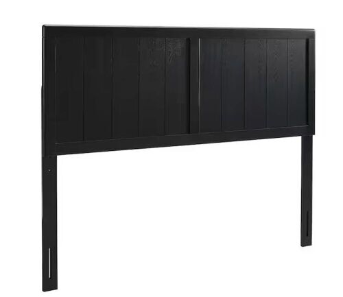 MODWAY Robbie in Black Twin Wood Headboard   - Lot 253
