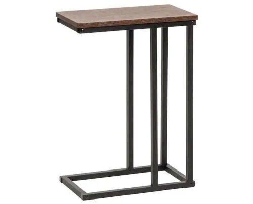 IRIS Brown C-Shaped Side Table  - Lot 342