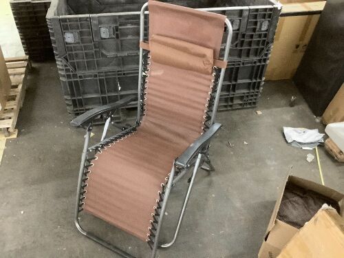 Zero Gravity Metal Folding Chair - Lot 346