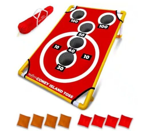 Coney Island Toss Boardwalk Inspired Cornhole Bounce Game - Lot 347