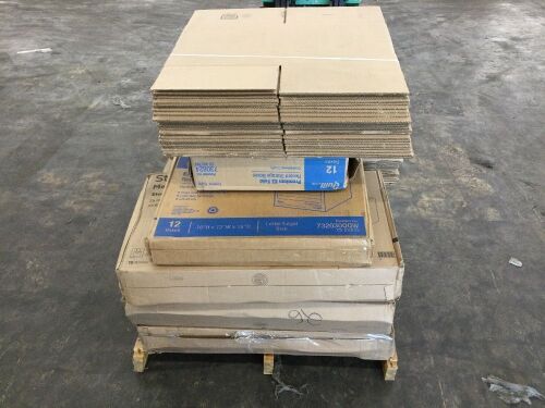 Pallet of Cardboard Boxes - Lot 466
