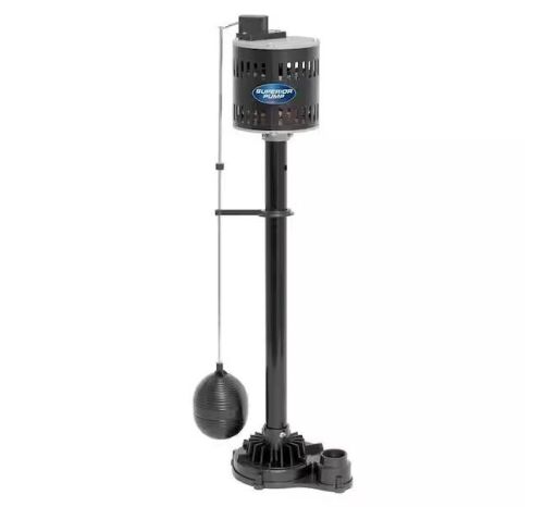 Superior Pump 1/3 HP Thermoplastic Pedestal Sump Pump - Lot 647