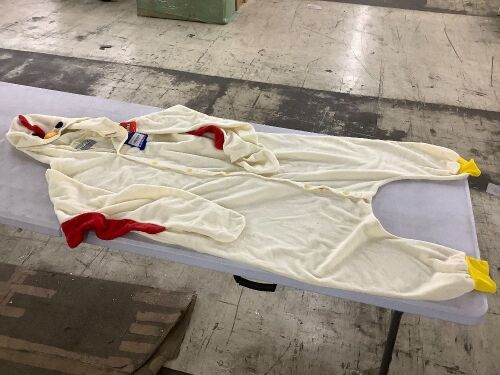 Funziez! Adult Chicken Onesie, Large - Blemish - Lot 653
