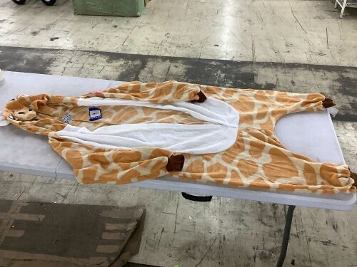 Funziez! Adult Giraffe Onesie, Medium - Lot 741