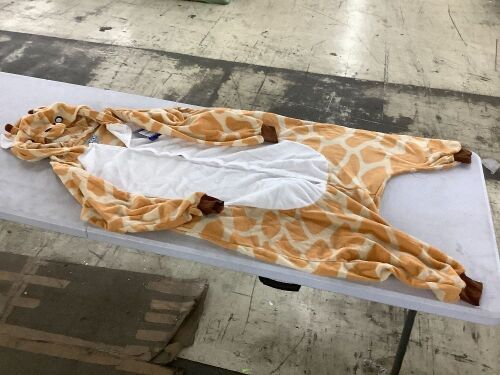 Funziez! Adult Giraffe Onesie, Large - Lot 742