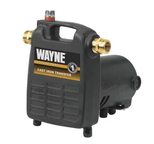 Wayne 1/2 HP Cast Iron, Portable Transfer Utility Pump - Lot 842