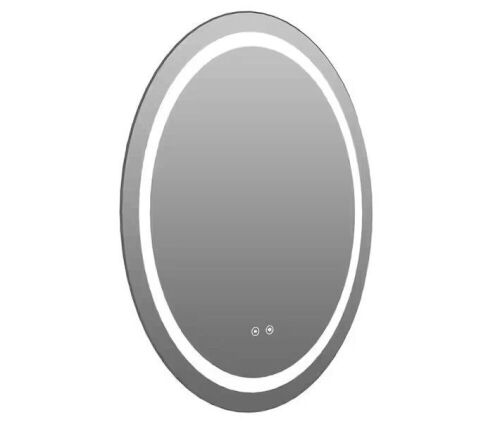 Wall Mounted Mordern Bathroom Vanity Mirror with LED Light, 24 in. W x 32 in. H - Lot 367