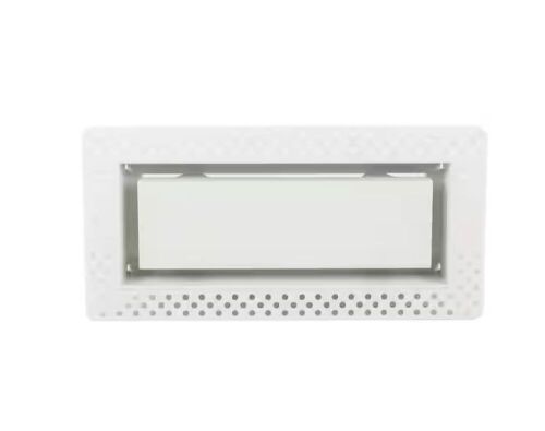 Lot of (10) FITTES Flush Wall Vent 6 in. x 10 in. White - Lot 637