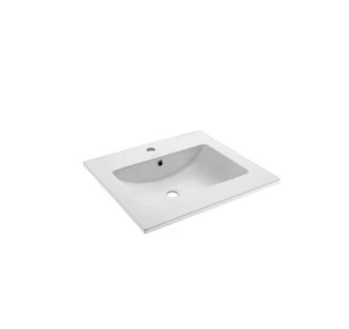 Swiss Madison 24 in. Ceramic Single Faucet Hole Vanity Top in White with White Basin - Lot 84