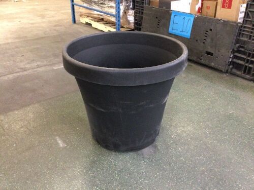 24" Black Planter Pot  - Lot 467