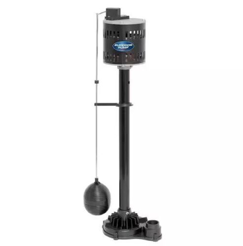 Superior Pump 1/3 HP Thermoplastic Pedestal Sump Pump - Lot 265