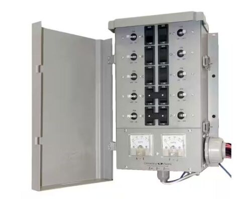 Connecticut Electric Emergen 50 Amp 10-Circuits G2 Manual Transfer Switch - Lot 522