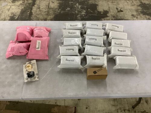 Lot of (16) Coffee Ground Stirrer & (5) Coffee Powder Bowl Brush  - Lot 817