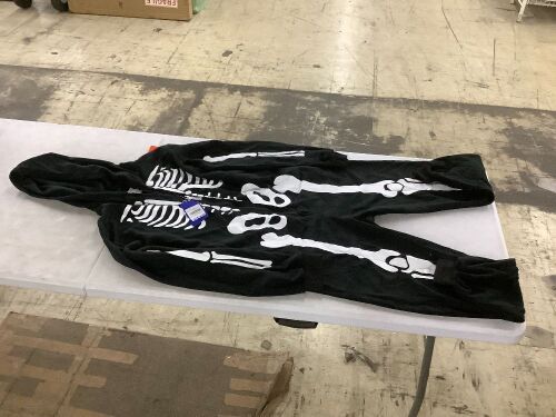 Funziez! Adult Skeleton Onesie, Large - Lot 285