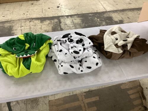 Lot of (5) Funziez! Adult Onesies - See Pics - Lot 390