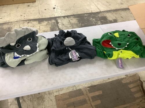 Lot of (8) Funziez! Adult Onesies - See Pics - Lot 400