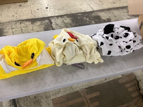 Lot of (6) Funziez! Adult Onesies - See Pics - Lot 402