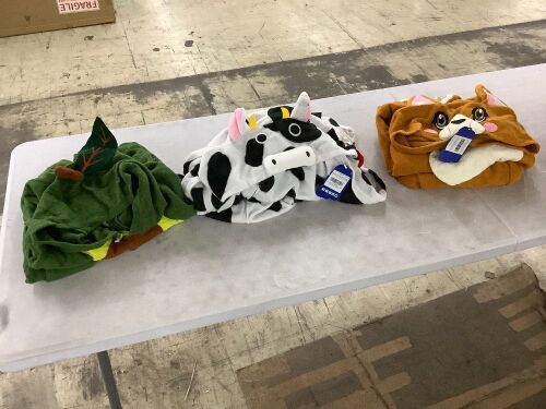 Lot of (5) Funziez! Adult Onesies - See Pics - Lot 407