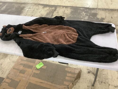 Funziez! Adult Bear Onesie, Medium  - Lot 593