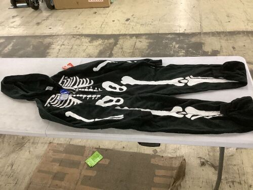 Funziez! Adult Skeleton Onesie, Large  - Lot 595