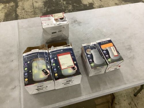 Lot of (4) Sound Soothers & (1) Baby Monitor  - Lot 270
