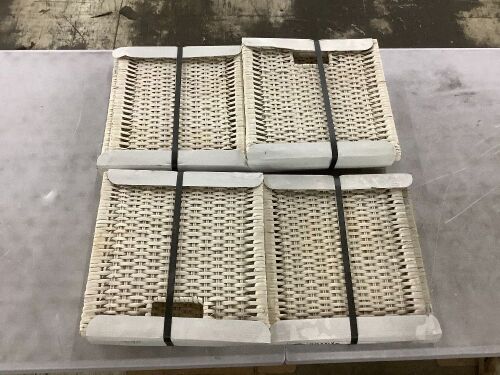 Ikea Rattan Storage Baskets - Lot 561