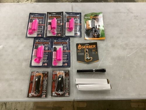 Lot of Self Defense/Survival Items  - Lot 711