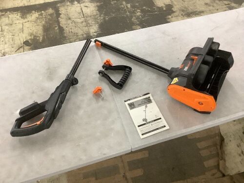 WEN 20V Max 12-Inch Cordless Snow Shovel - No Battery  - Lot 718