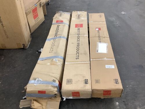 Lot of (3) Cantilever Patio Umbrellas - Uninspected  - Lot 571