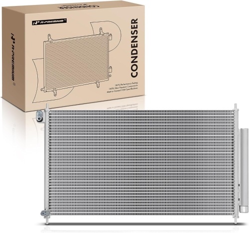 A-Premium Air Conditioning A/C Condenser Compatible with Honda Civic 2012-2015 & Acura ILX 2017-2020 - Lot 3351