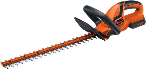 BLACK+DECKER 20V MAX Cordless Hedge Trimmer, 22 Inch Steel Blade, Reduced Vibration, Battery and Charger Included (LHT2220) - Lot 3446