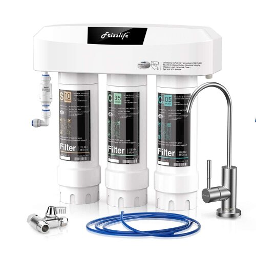 FRIZZLIFE UNDER SINK WATER FILTER SYSTEM - Lot 3474