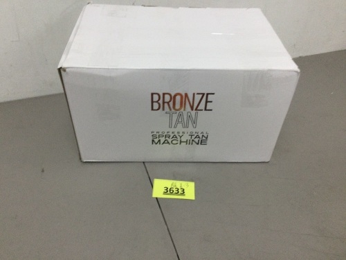Bronze Tan Spray Tan Machine - Lot 3633