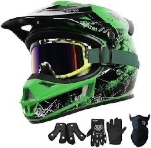 TIANDU Adult Motorcycle Helmet - Lot 3649