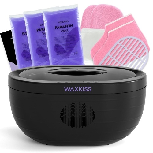 Paraffin Wax Machine for Hand and Feet, Paraffin Wax Bath Machine, Safety Material Hand Wax Paraffin Machine Kit Moisturizing (3000A_BL) - Lot 3651