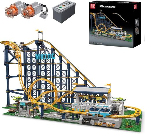 Mould King Roller Coaster Building Kit, Amusement Park (3238 pcs) - Lot 3717