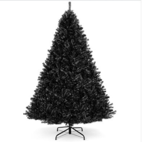 6' Artificial Black Christmas Tree w/ Easy Assembly, Foldable Metal Stand $107.99 - Lot 81