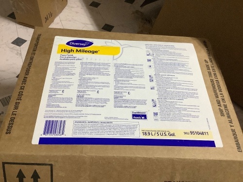 Diversy high mileage floor finish-5 gal. - Lot 157