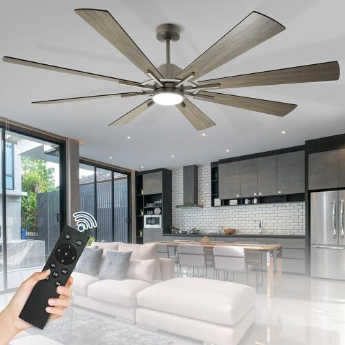 Depuley 72" Ceiling Fan with LED Light  - Lot 119