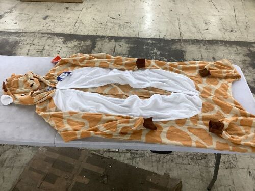 Funziez! Adult Giraffe Onesie, XX-Large  - Lot 136