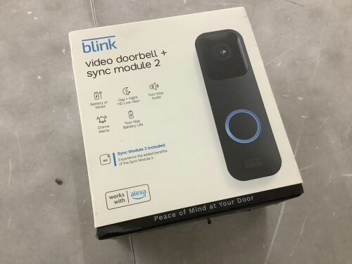 Blink Video Doorbell - Hardware Incomplete  - Lot 156
